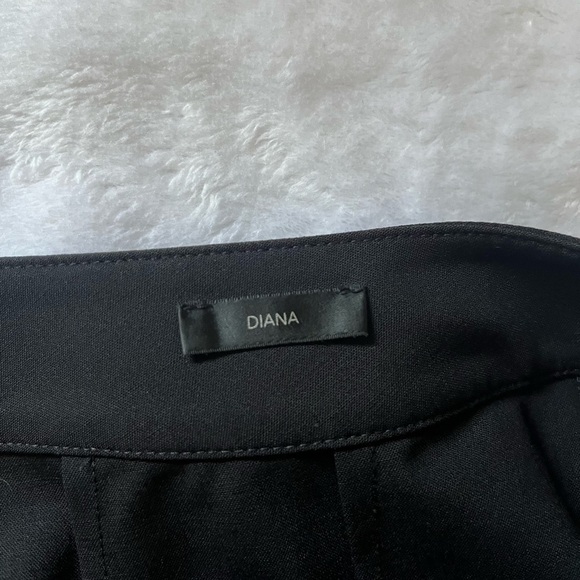 St. John Diana Wool Straight Leg Pants Size 4 Black Workwear Career - Picture 13 of 17